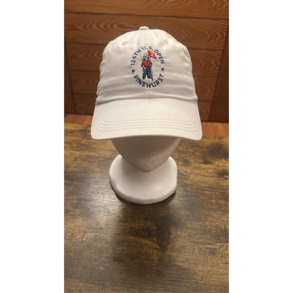 Ahead 124th US Open Pinehurst Putter Boy White Golf Hat USGA Member Adjustable